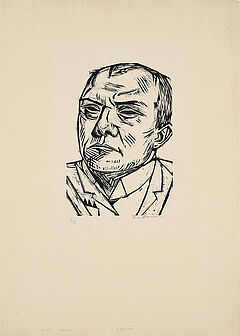 Max Beckmann - Selbstbildnis, 77671-25, Van Ham Kunstauktionen