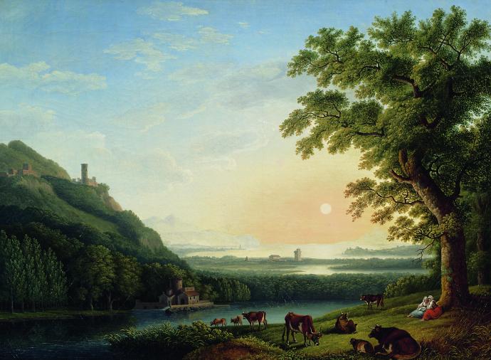 Jakob Philipp Hackert - Flussmuendung in Sueditalien, 31330-1, Van Ham Kunstauktionen
